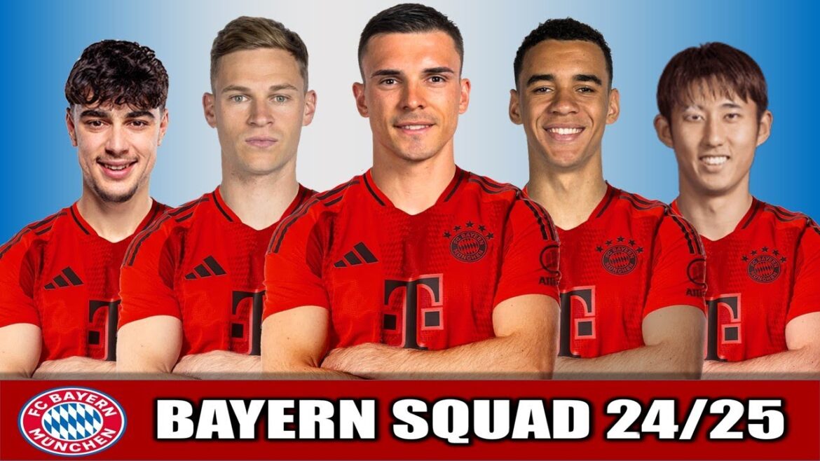 FULL SQUAD BAYERN MUNICH FOR 2024/25 SEASON WITH TRANSFER JOAO PALHINHA & HIROKI ITO