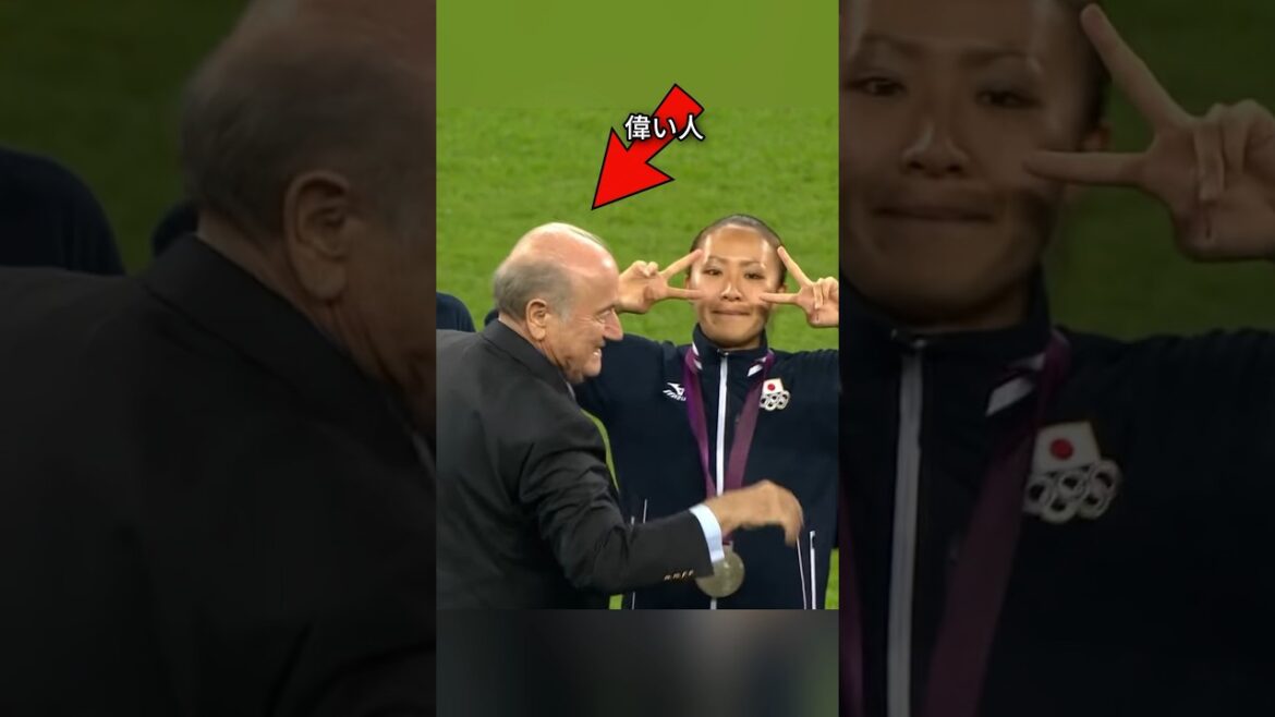 The first medal that shone on Japan☀️ #Soccer #NadeshikoJapan #Olympics