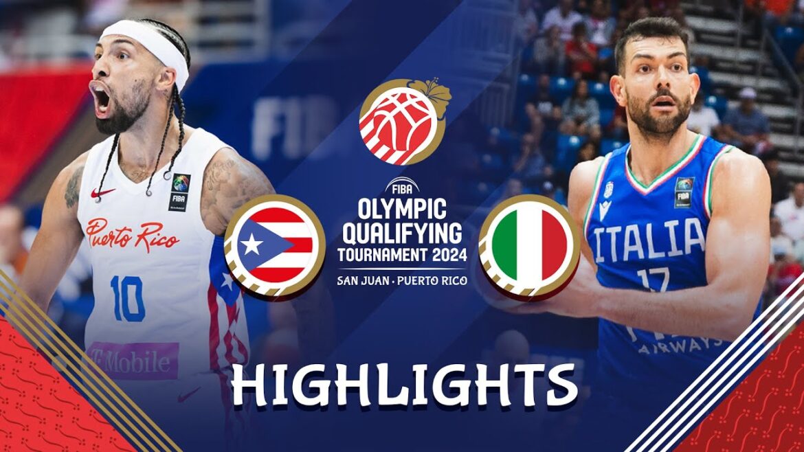 Jose Alvarado inspired Puerto Rico remain perfect vs Italy | Highlights | FIBA OQT 2024 Puerto Rico Jose Alvarado inspired Puerto Rico remain perfect vs Italy | Highlights | FIBA OQT 2024 Puerto Rico