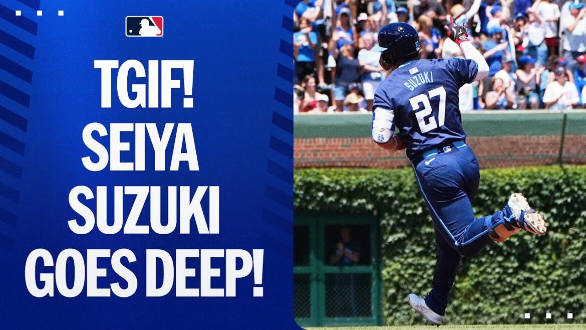 Seiya Suzuki goes deep to jumpstart the weekend in Chicago! Seiya Suzuki Highlights