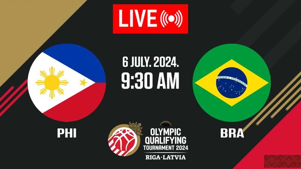 🔴 LIVE NOW! Gilas Pilipinas vs Brazil Semi-Finals | FIBA Olympic Qualifying Tournament 2024 | 2K24 🔴 LIVE NOW! Gilas Pilipinas vs Brazil Semi-Finals | FIBA Olympic Qualifying Tournament 2024 | 2K24
