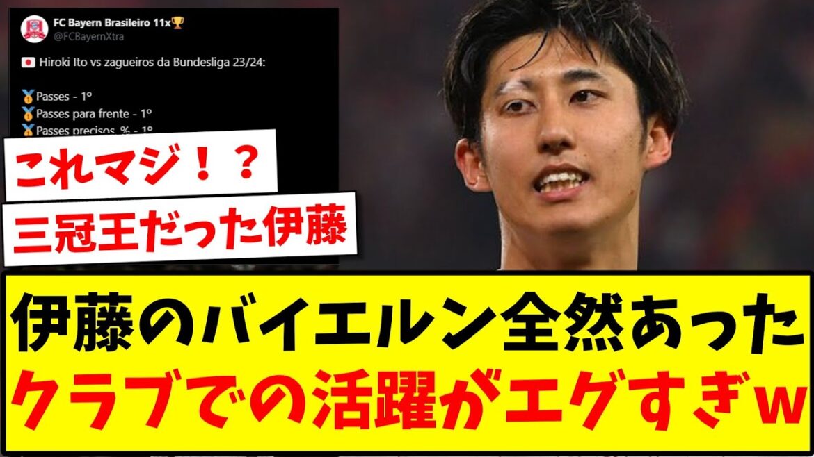 [Hiroki Ito]His performance at his club was so intense lol