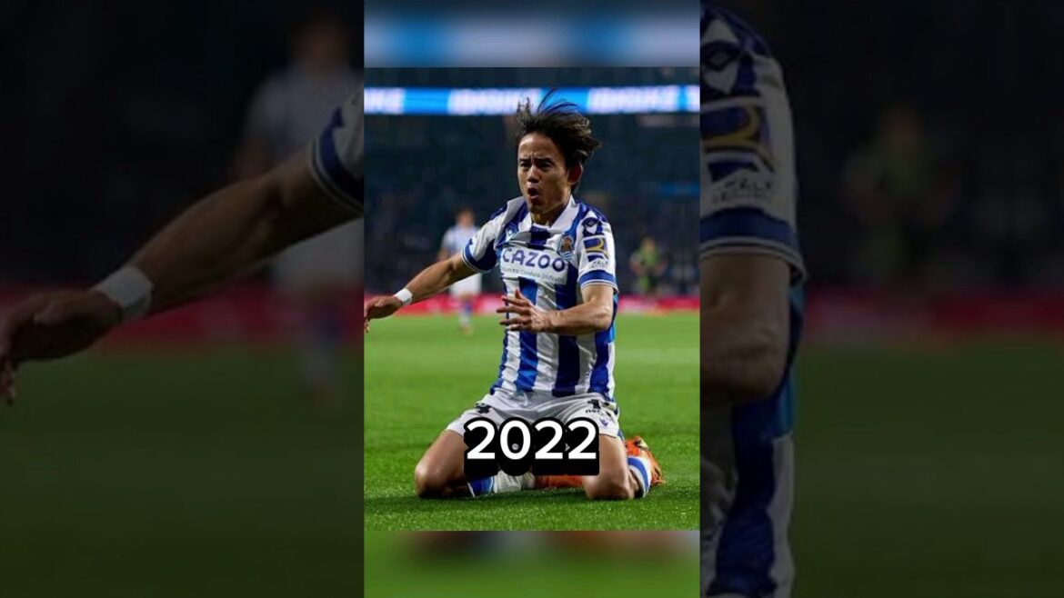 evolution Takefusa Kubo 🇯🇵(2007-2024) #football #shorts evolution Takefusa Kubo 🇯🇵(2007-2024) #football #shorts
