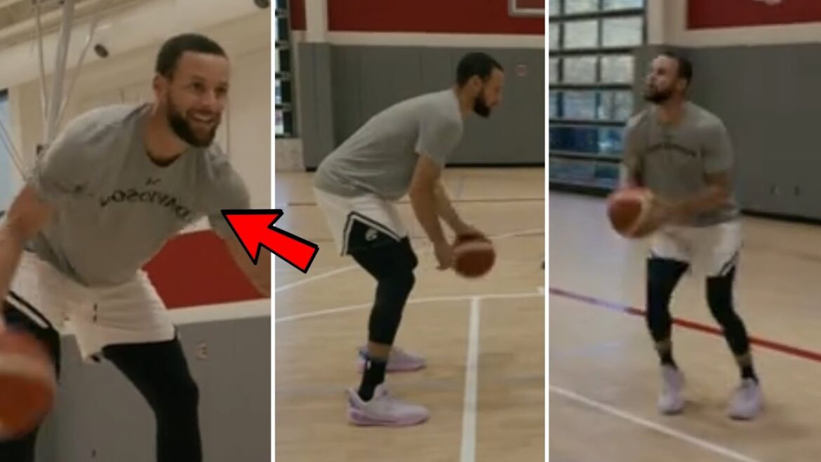 Stephen Curry Solo Practice For Paris 2024 Olympic Games With Team USA!