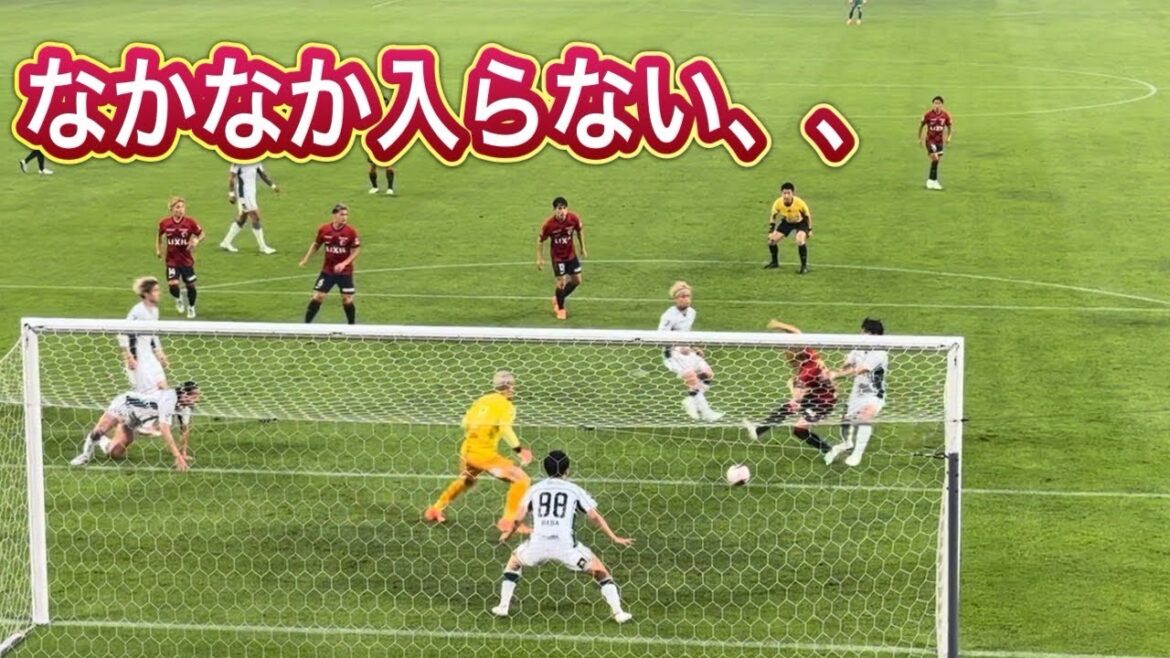 [Kashima Antlers]Many chances, but... Kashima Antlers vs Consadole Sapporo