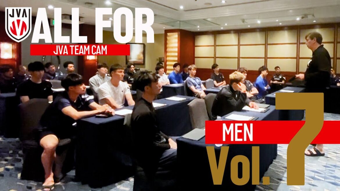 [ALLFOR]Close-up on the announcement of Olympic participants and the 2024 Nations League in the Philippines (second half) | Japan Men's Volleyball National Team Documentary Vol. 7