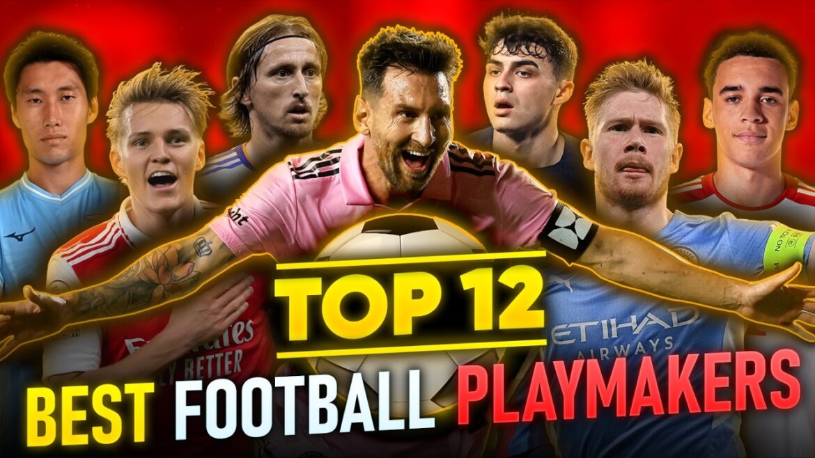 Best PLAYMAKERS of FOOTBALL | Messi and Other GOATs