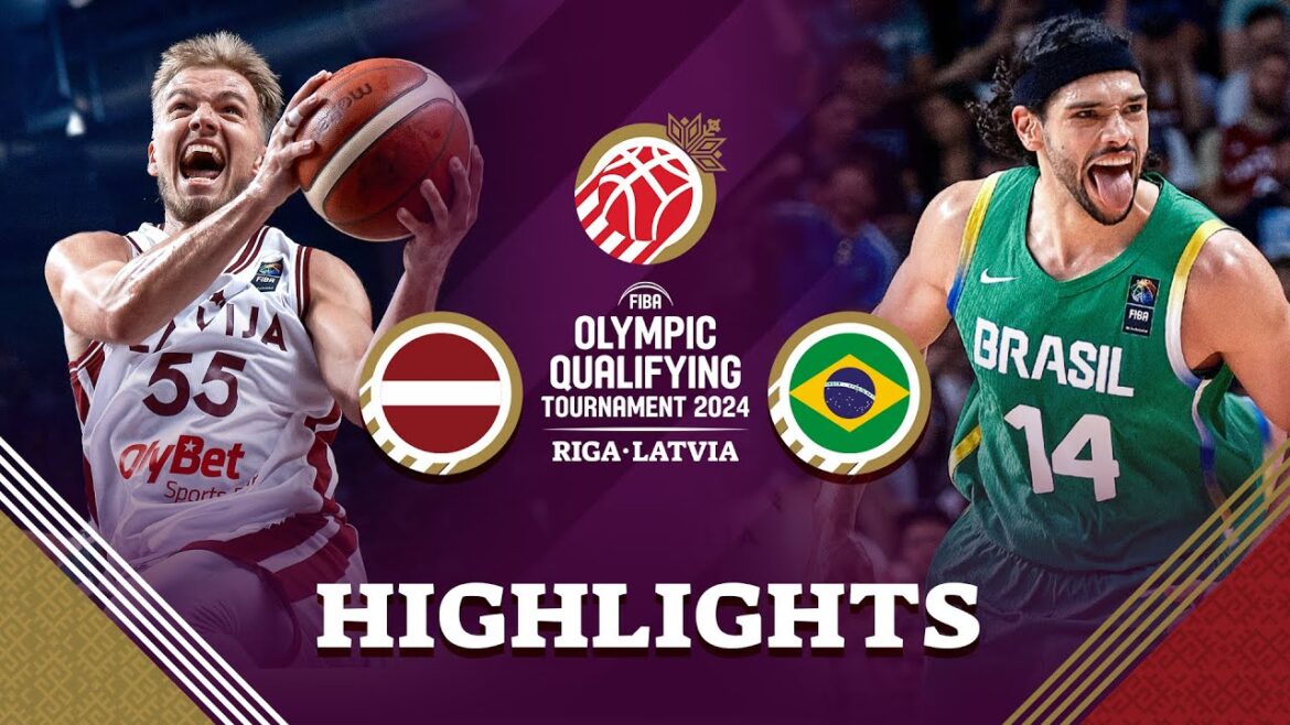 Final: Latvia 🇱🇻 vs Brazil 🇧🇷 | Highlights | FIBA OQT 2024 Latvia