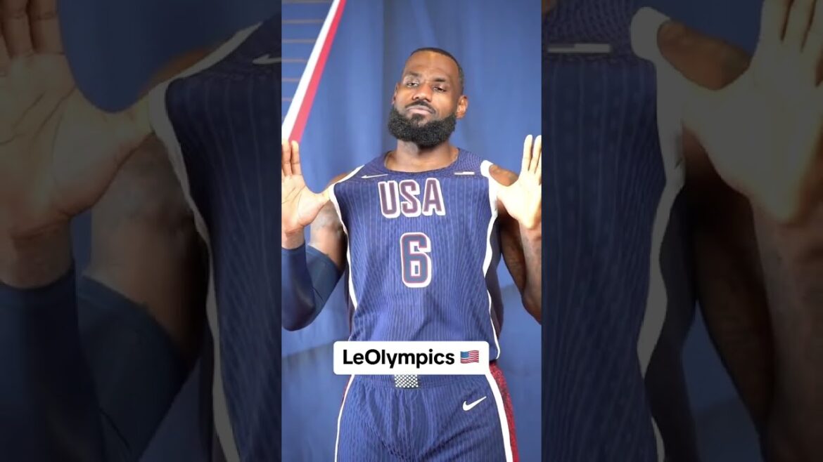 King James in a Team USA uniform 🔥 🔥 (via @usabasketball )