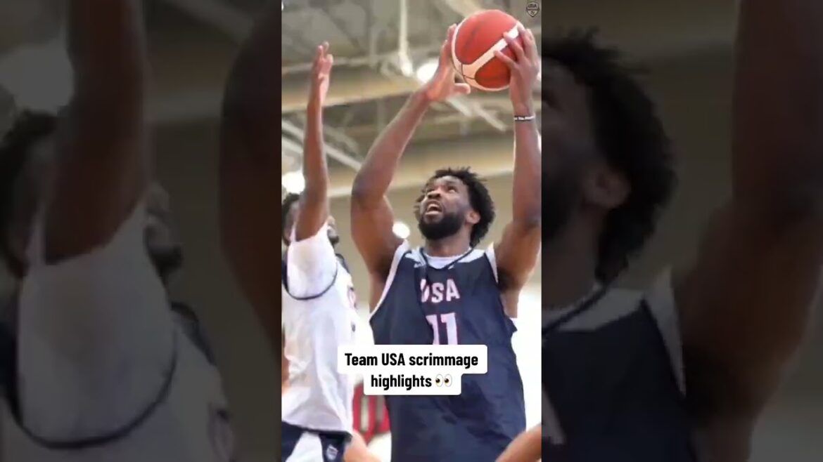 Day 2 of Team USA practice 😤 (via @NBA)