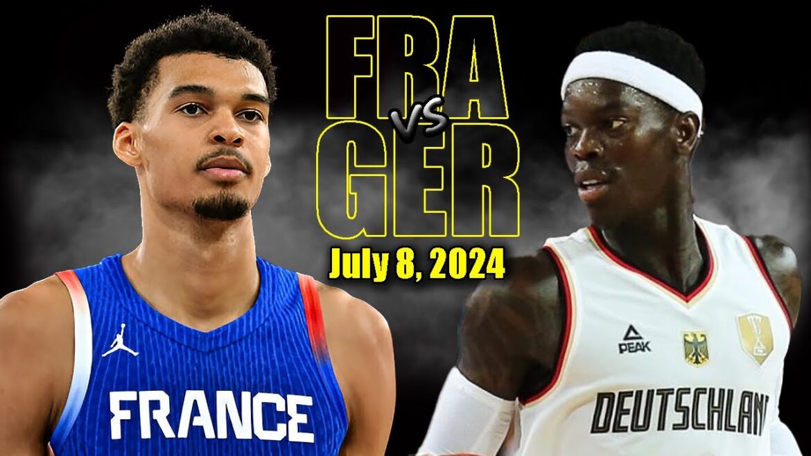 France vs Germany Full Game Highlights 2024 Olympics Warm-Up | July 8, 2024 | 2024 Olympics