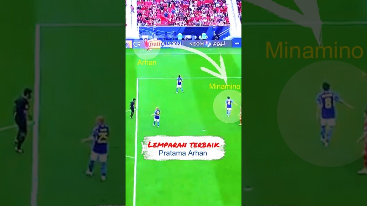 Arhan’s first throw embarrasses Takumi Minamino Arhan's first throw embarrasses Takumi Minamino