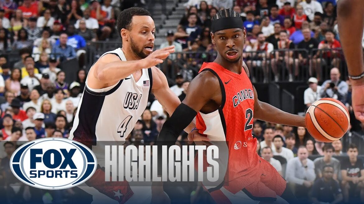 Canada vs. United States Highlights | USA Basketball Showcase Canada vs. United States Highlights | USA Basketball Showcase