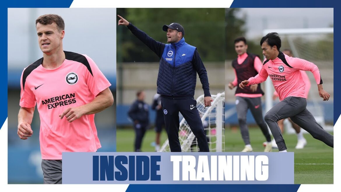 First Look At Hurzeler, Mitoma Goal & Solly Rehab! 🤩 | Brighton's Inside Training
