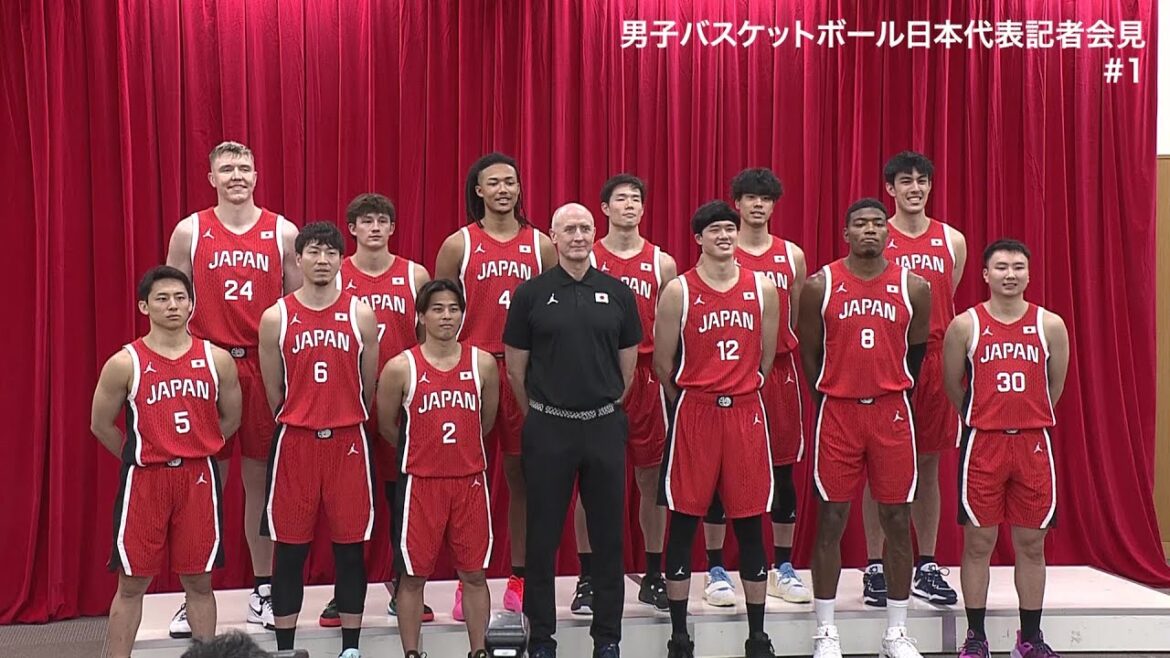 [Paris Olympics]12 members of the Japanese men's basketball team have been decided! Hachimura, Watanabe and others share their enthusiasm! | Japan Men's Basketball Team Press Conference