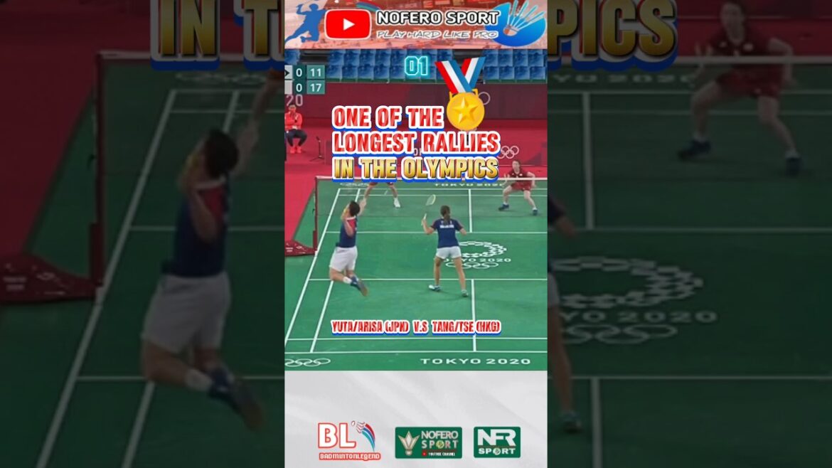 LONGEST RALLIES🔥In Olympic badminton moments (65 shots) #shorts #badminton #olympic #bwf #amazing LONGEST RALLIES🔥In Olympic badminton moments (65 shots) #shorts #badminton #olympic #bwf #amazing