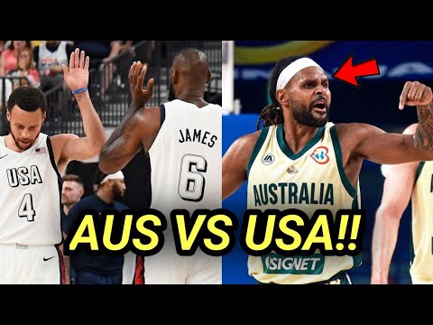 Wild Full Exhibition Game Highlights! Team USA vs AUSTRALIA | Paris Olympic 2024 Wild Full Exhibition Game Highlights! Team USA vs AUSTRALIA | Paris Olympic 2024