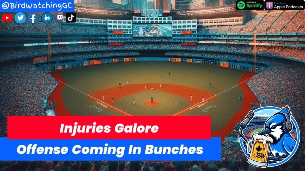 Injuries and Offense Is Coming In Bunches. #bluejays Injuries and Offense Is Coming In Bunches. #bluejays