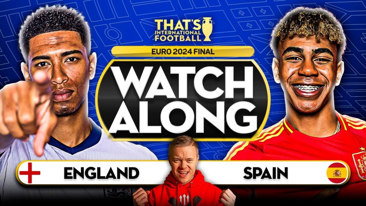 ENGLAND vs SPAIN! LIVE EURO 2024 FINAL with Mark GOLDBRIDGE ENGLAND vs SPAIN! LIVE EURO 2024 FINAL with Mark GOLDBRIDGE