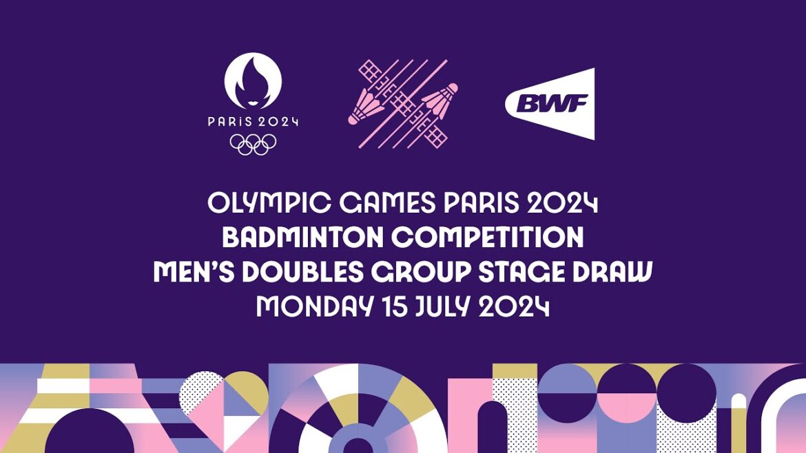 Olympic Games Paris 2024 Badminton Competition Men’s Doubles Group Stage Draw Olympic Games Paris 2024 Badminton Competition Men's Doubles Group Stage Draw