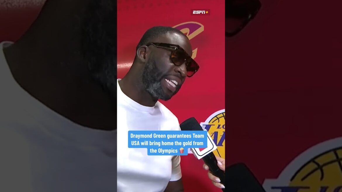Draymond guarantees gold for Team USA 🥇