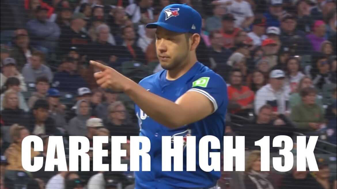 Yusei Kikuchi Strikes Out Career High 13 vs Giants!! | Yusei Kikuchi strikes out 13 batters, his career high