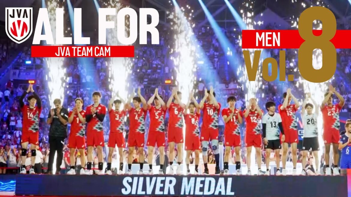 [ALLFOR]Congratulations! Silver Medal Nations League 2024 Final Round Close-up on the moment the Olympic pairings were announced | Japan Men's Volleyball National Team Documentary Vol.8