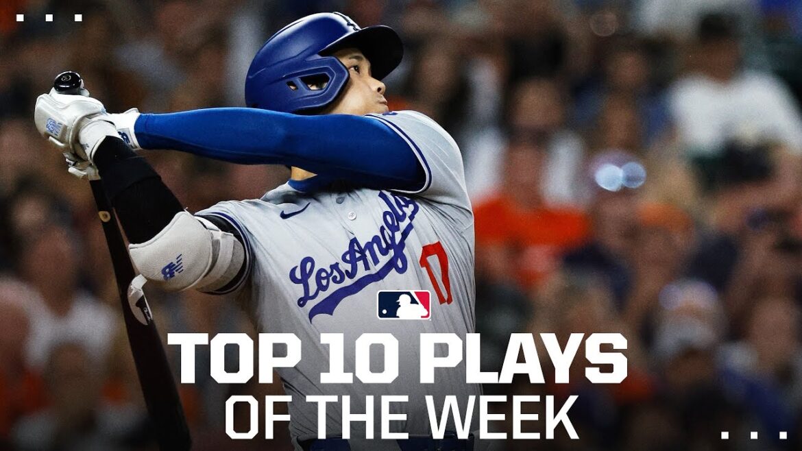 Where does Shohei Ohtani's 200th homer land on this week's TOP 10 PLAYS?