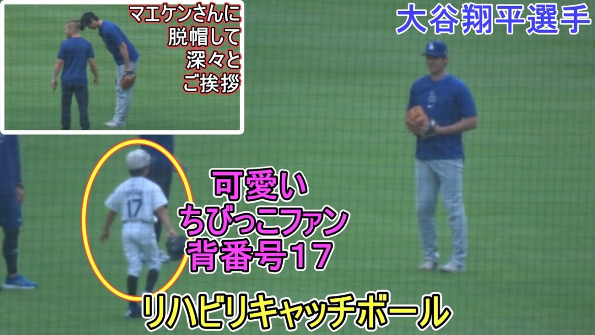 Pre-game rehabilitation catch ball[Shohei Ohtani]vs. Detroit Tigers ~ Series Final ~ Shohei Ohtani vs Tigers 2024