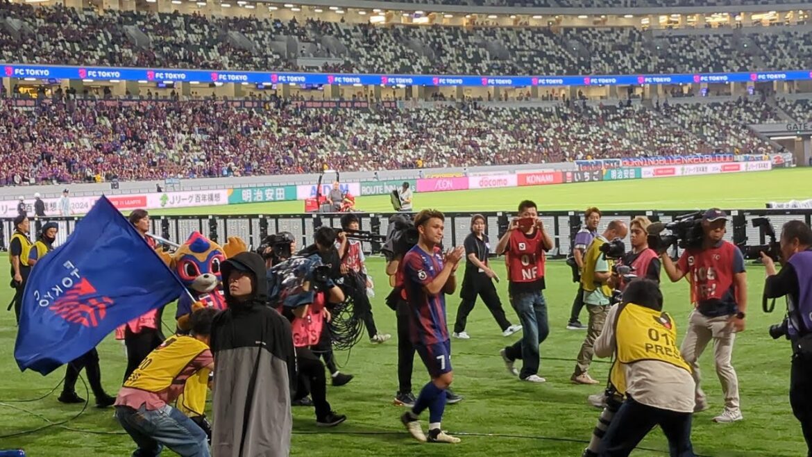 FC Tokyo Matsuki Kuo's last game before transfer, Nozawa Taishi Brandon, Araki Ryotaro send-off ceremony 20240713