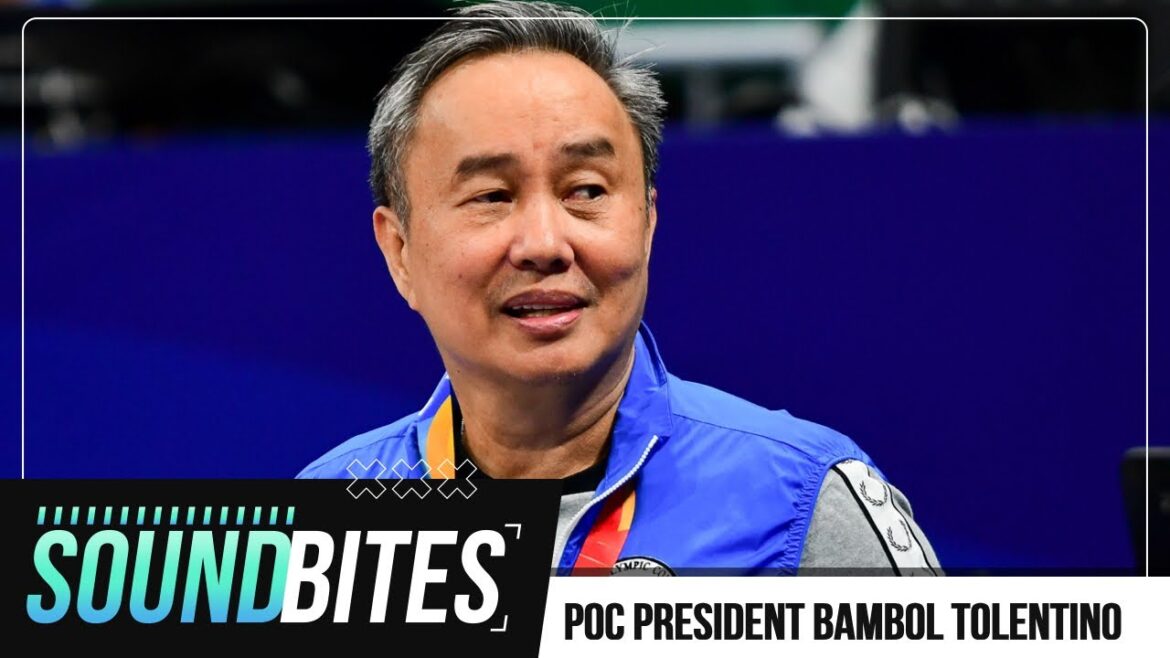 Bambol Tolentino confident PH will surpass Tokyo medal tally in 2024 Paris Games | Soundbites Bambol Tolentino confident PH will surpass Tokyo medal tally in 2024 Paris Games | Soundbites