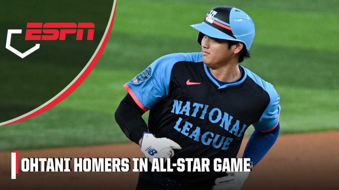 Shohei Ohtani hits 3-run homer in the All-Star Game 😱 | ESPN MLB Shohei Ohtani hits 3-run homer in the All-Star Game 😱 | ESPN MLB