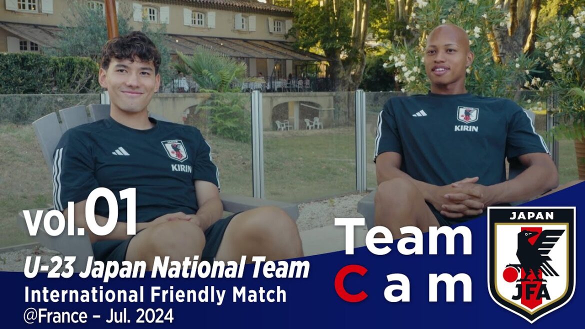 Team Cam vol.01 | Team members gather one after another in France, the battleground for the finals | International Friendly Match @France | U-23 Japan National Team
