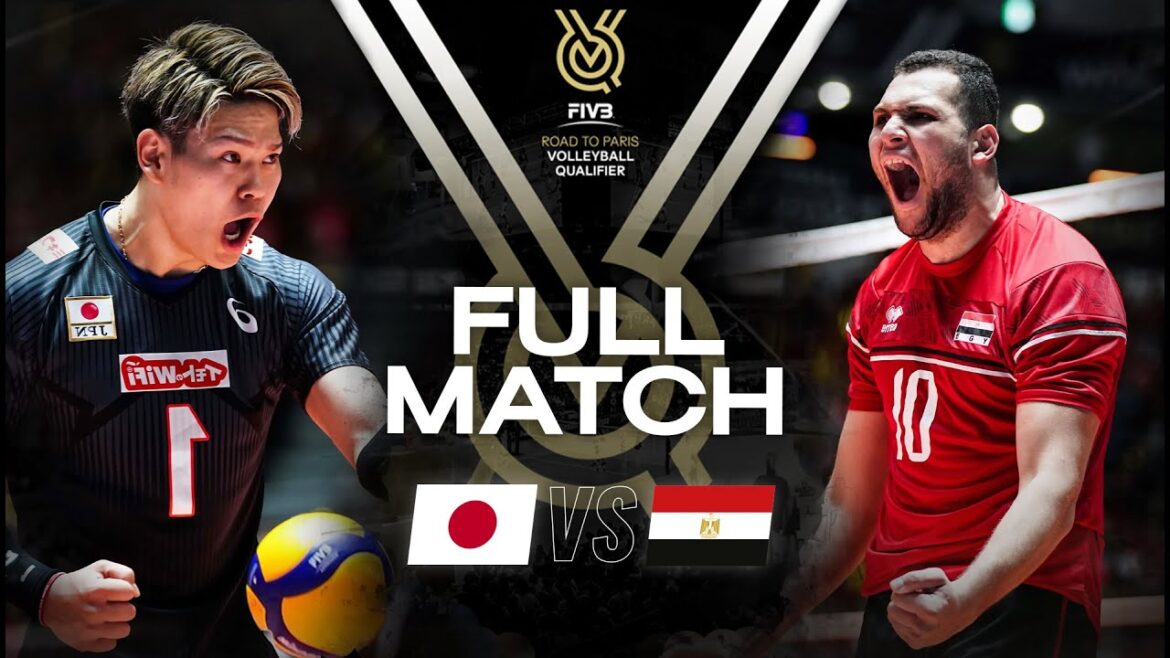 🇯🇵 JPN vs 🇪🇬 EGY – Paris 2024 Olympic Qualification Tournament | Full Match – Volleyball 🇯🇵 JPN vs 🇪🇬 EGY - Paris 2024 Olympic Qualification Tournament | Full Match - Volleyball