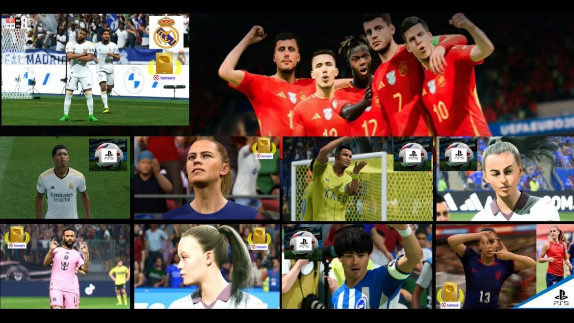 [EA Sports FC 25 Release]Messi, Haaland, Bellingham, Mbappe #Hiroaki Ito[#Yui Hasegawa #Risa Shimizu]Manchester City #Manchester City[Popular Series]Japan National Team VS