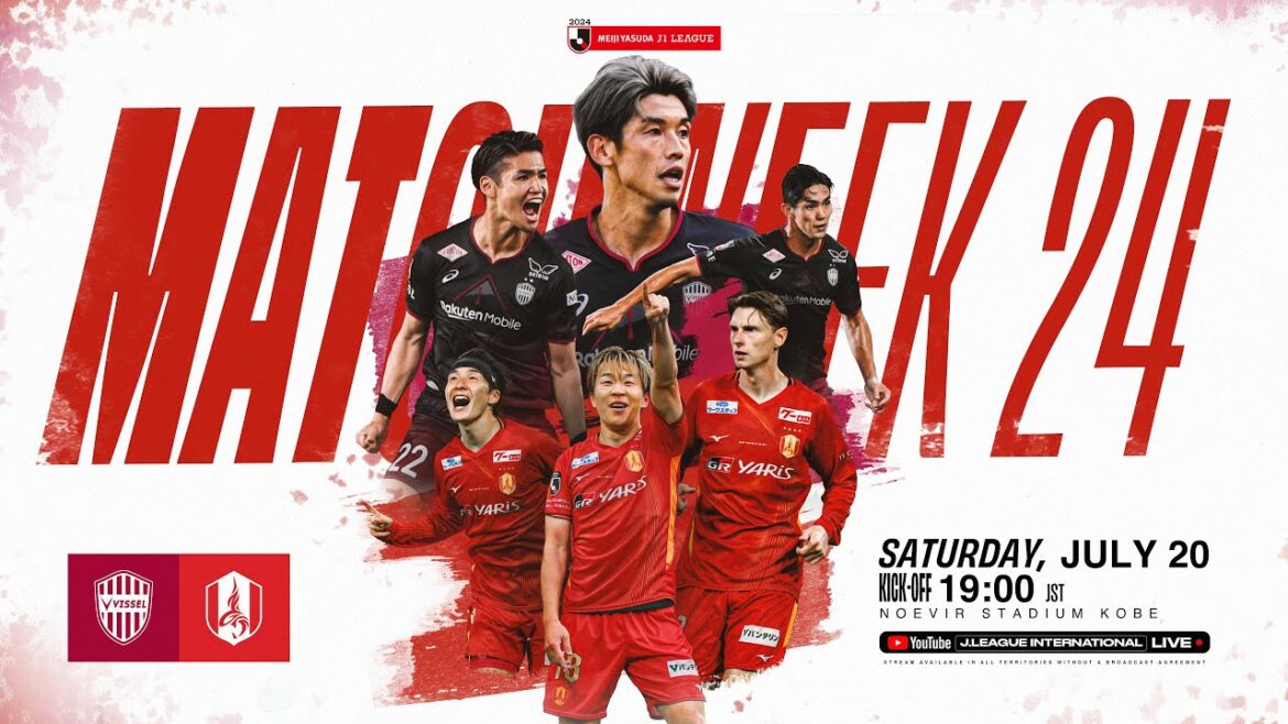 LIVE FOOTBALL FROM JAPAN | Vissel Kobe vs Nagoya Grampus | 2024 J1 League | MW 24