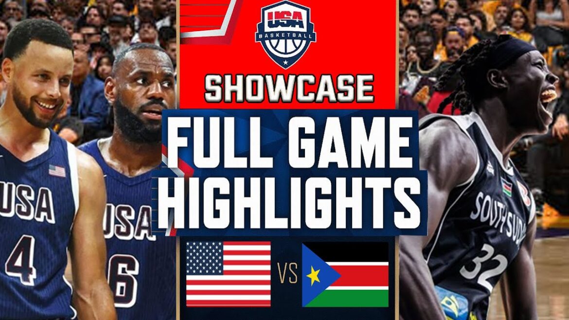 Team USA vs South Sudan Full Game Highlights July 20, 2024 | USA Basketball Showcase | Olympics 2024 Team USA vs South Sudan Full Game Highlights July 20, 2024 | USA Basketball Showcase | Olympics 2024