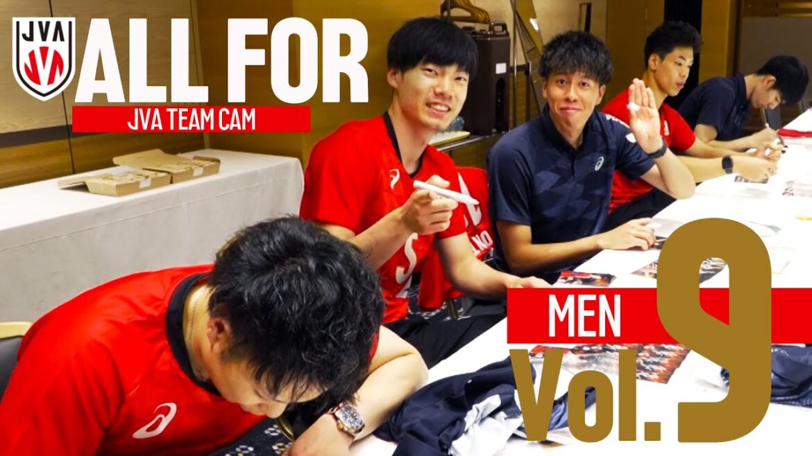 [ALLFOR]Paris 2024 Olympics send-off party - Delivering the enthusiasm of all the players | Japan Men's Volleyball National Team Documentary Vol. 9