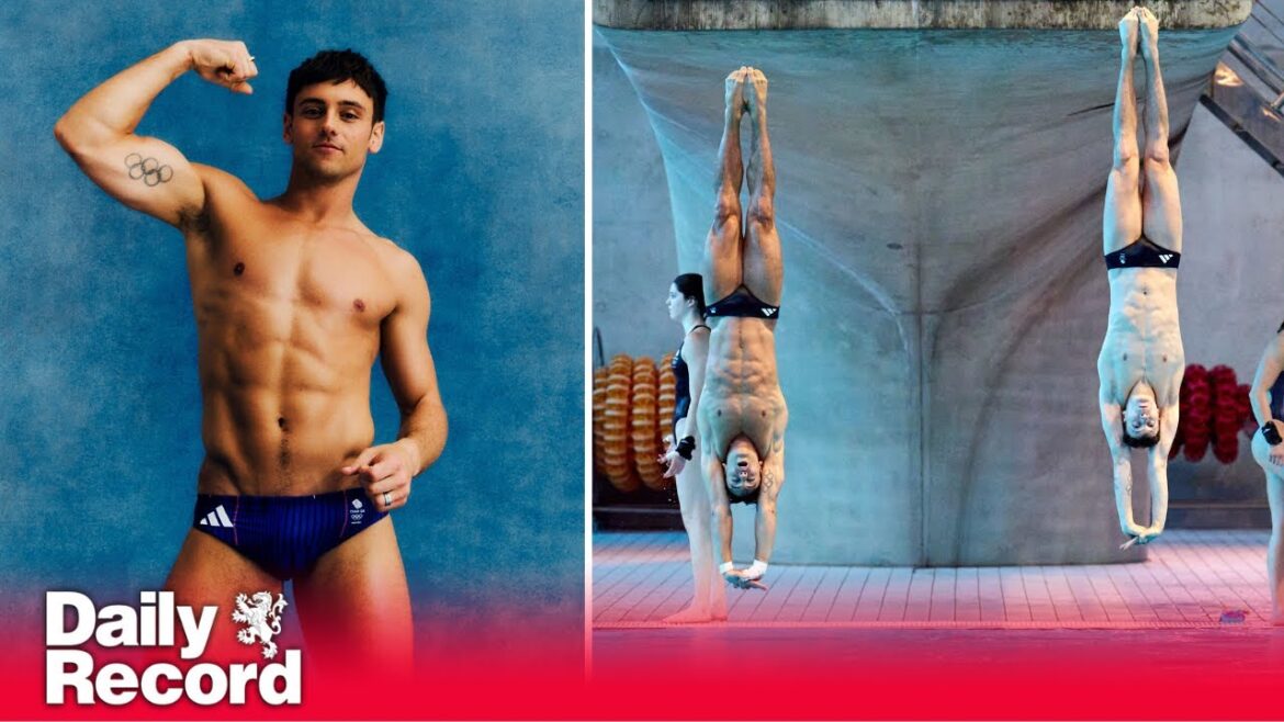 2024 Paris Olympics – Diver Tom Daley in profile 2024 Paris Olympics - Diver Tom Daley in profile