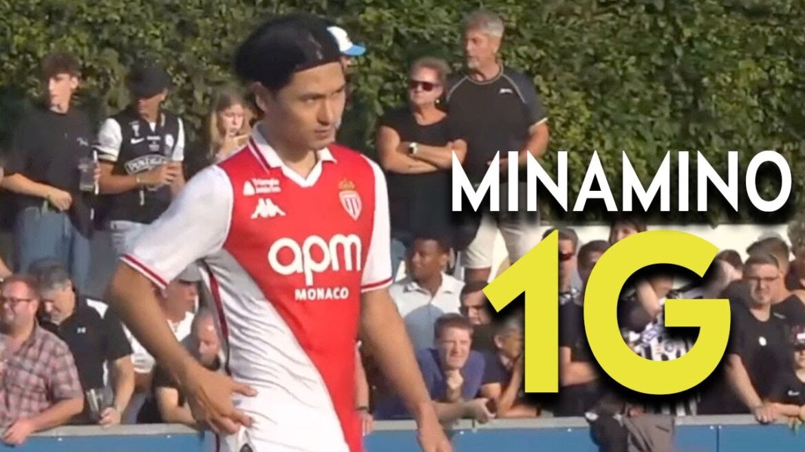 [July 21]Takumi Minamino spectacularly scores a penalty kick he earned in a test match