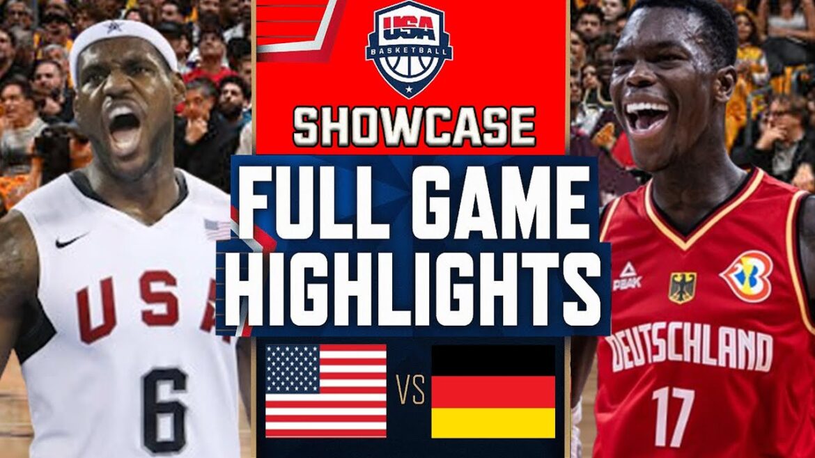 Team USA vs Germany [Full Game] Highlights July 22, 2024 | USA Basketball Showcase | Olympics 2024