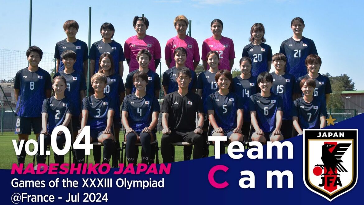 Team Cam vol.4 | Nadeshiko Japan arrives in Nantes for their first Olympic match | Games of the XXXIII Olympiad @France |