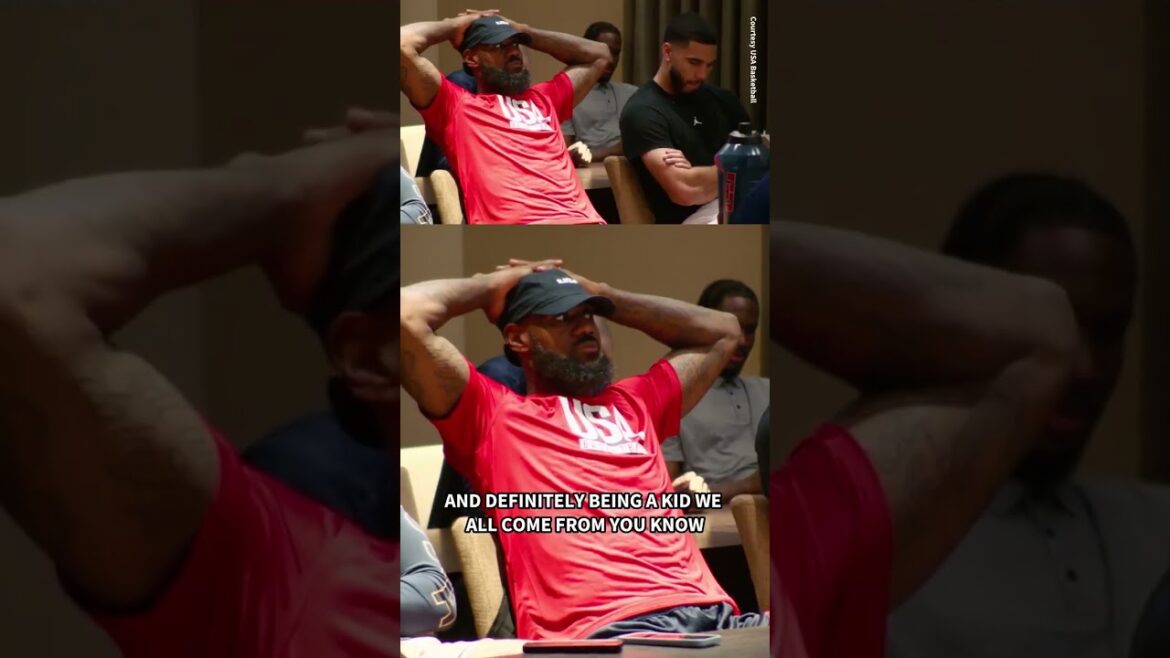 Steph Curry surprised LeBron James • U.S. flag bearer at Olympics Opening Ceremony in Paris