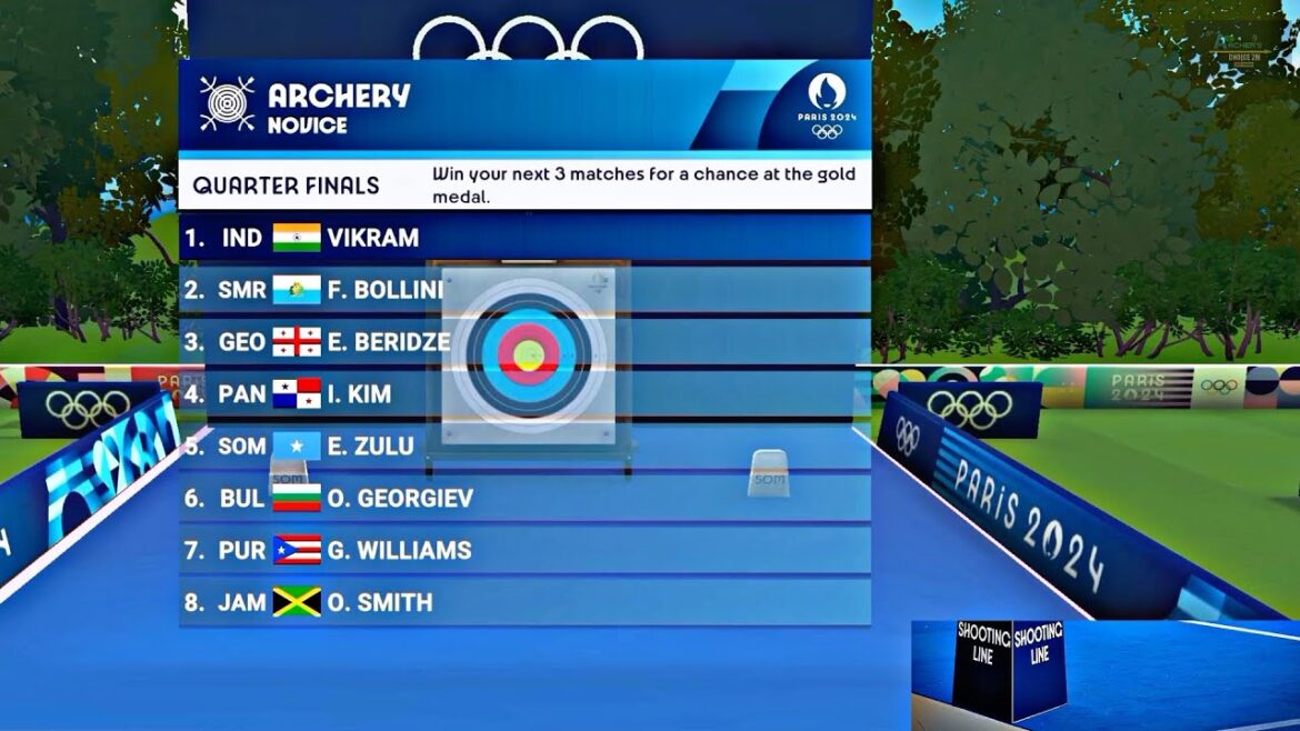 Awesome olympic game | paris archery 2024