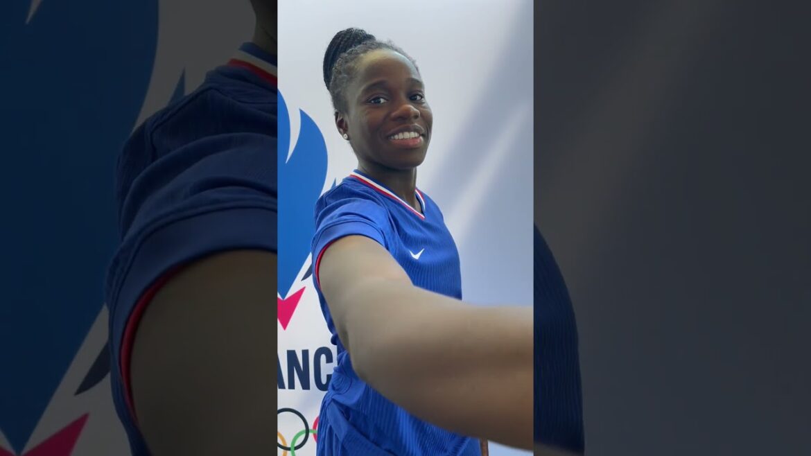 Welcome the Olympic jersey 💙🤍❤️ #shorts