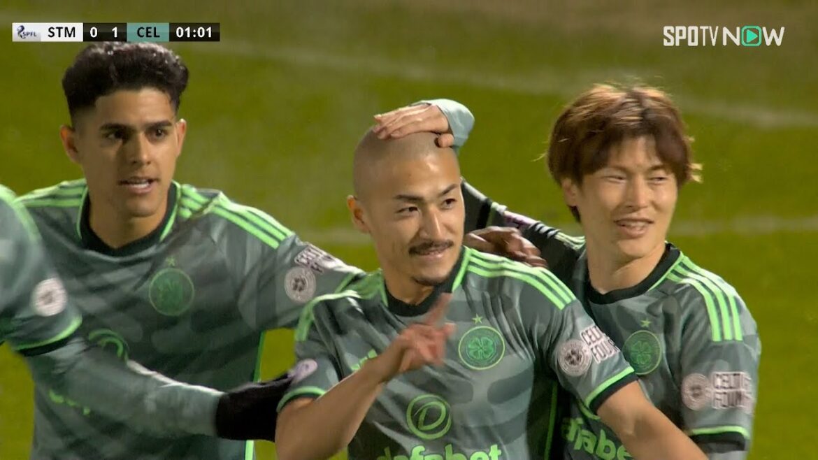 [Celtic's Daizen Maeda scores his third goal of the season!]The lightning-fast shot in the first minute of the game was his first since the 9th round on October 22nd!