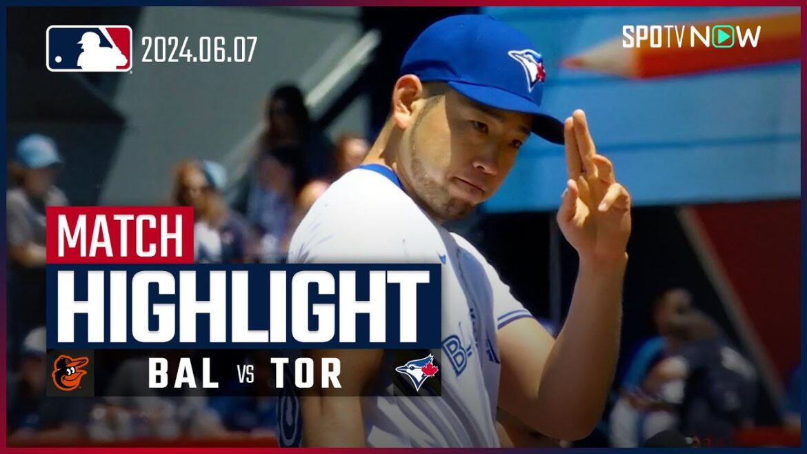 [Yusei Kikuchi gets his third win of the season, his first in eight games since April 23rd!]Orioles vs Blue Jays Game Highlights MLB2024 Season 6.7