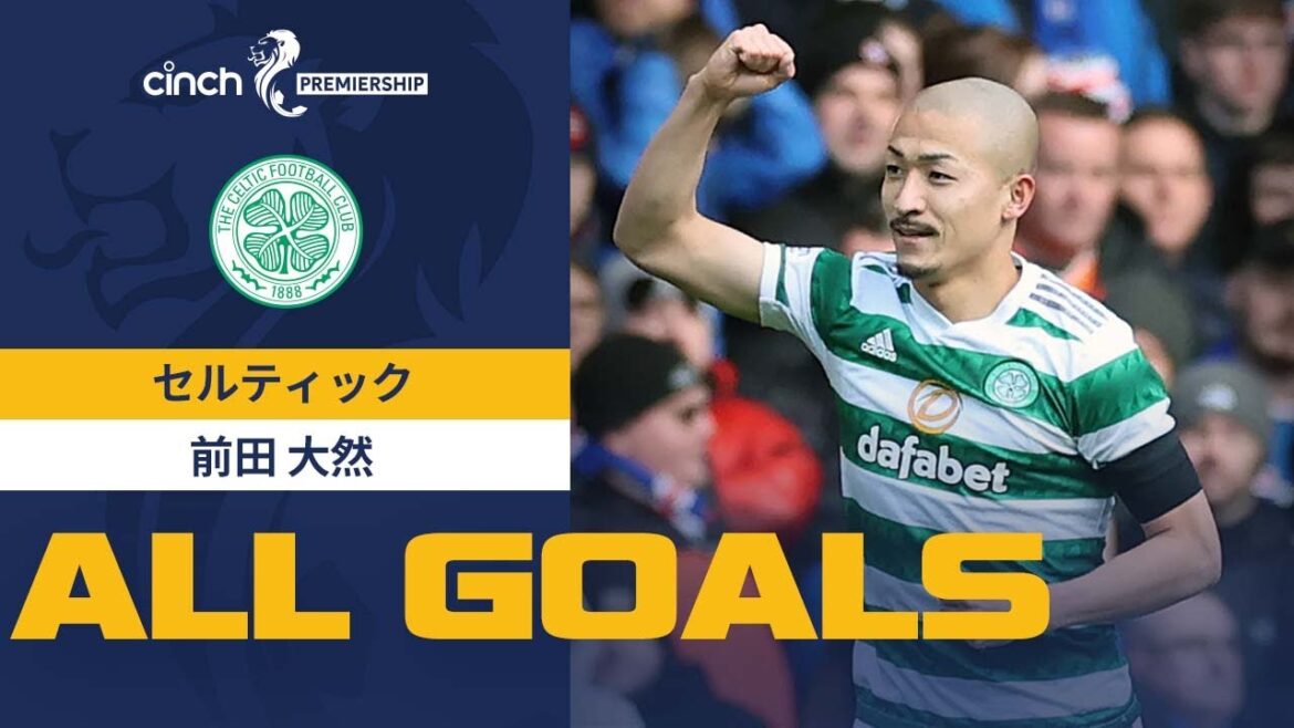 [Maeda Daizen (Celtic) ALL GOALS]A replay of all 8 goals scored by Maeda Daizen of Celtic in the 22/23 Scottish Premiership season!