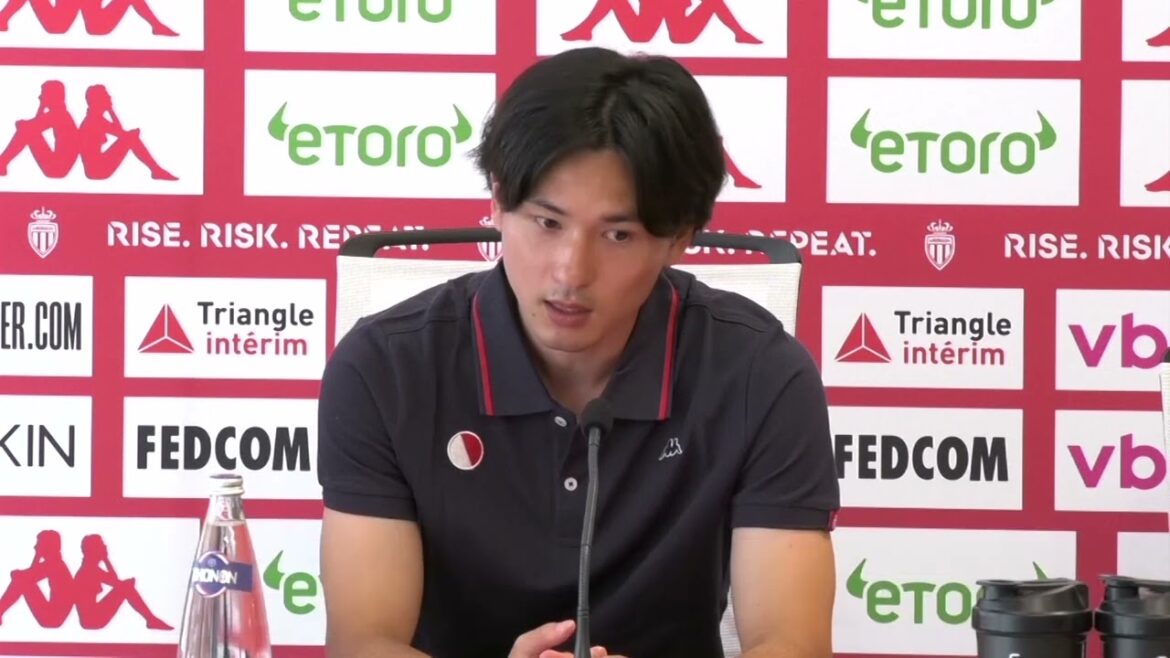 Minamino and Embolo presented by AS Monaco | Minamino Takumi | Minamino Takumi