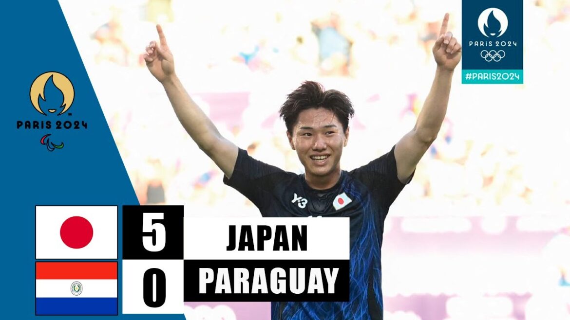 Japan vs. Paraguay 5-0 Highlight Goals | Paris 2024 Olympics